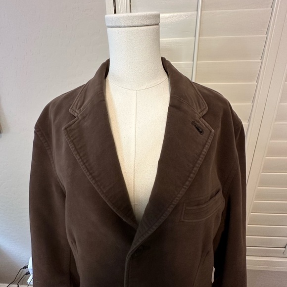 Gap Brown Button Up Women’s Jacket Size Large - Picture 1 of 13